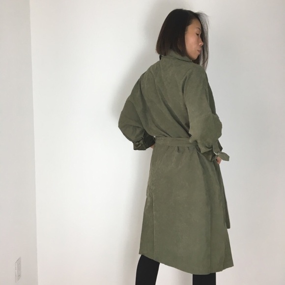 Best Seller Azalea suede long duster ring cinch. - Picture 6 of 6